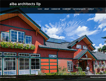 Tablet Screenshot of albaarchitects.com